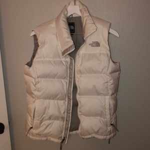 THE NORTH FACE down vest women’s white size M